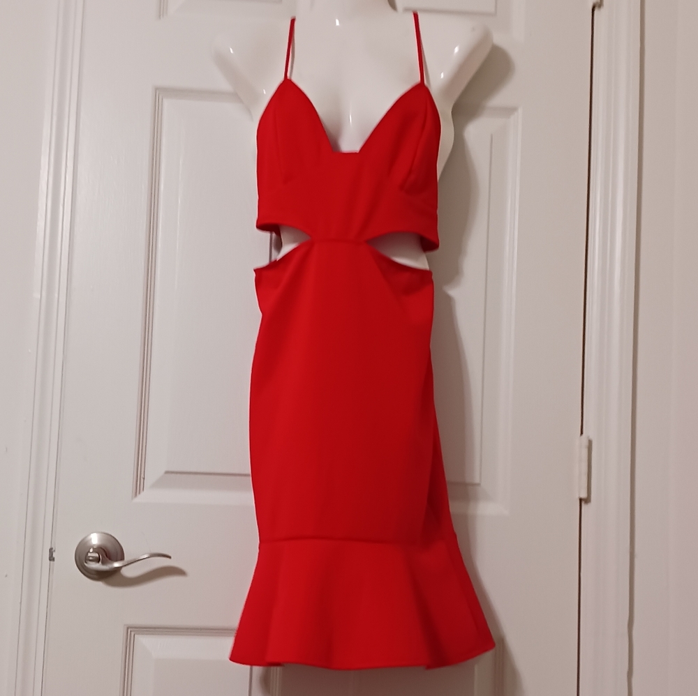 Red Cut Out Dress - Sexy and Gorgeous!